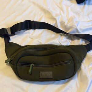 FILA Dark Green Men's Belt Bag
